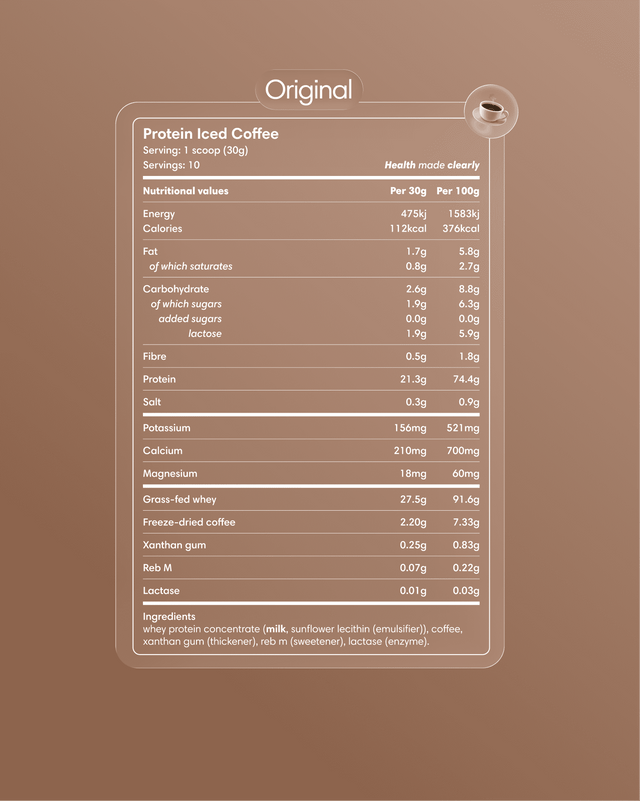 Protein Iced Coffee
