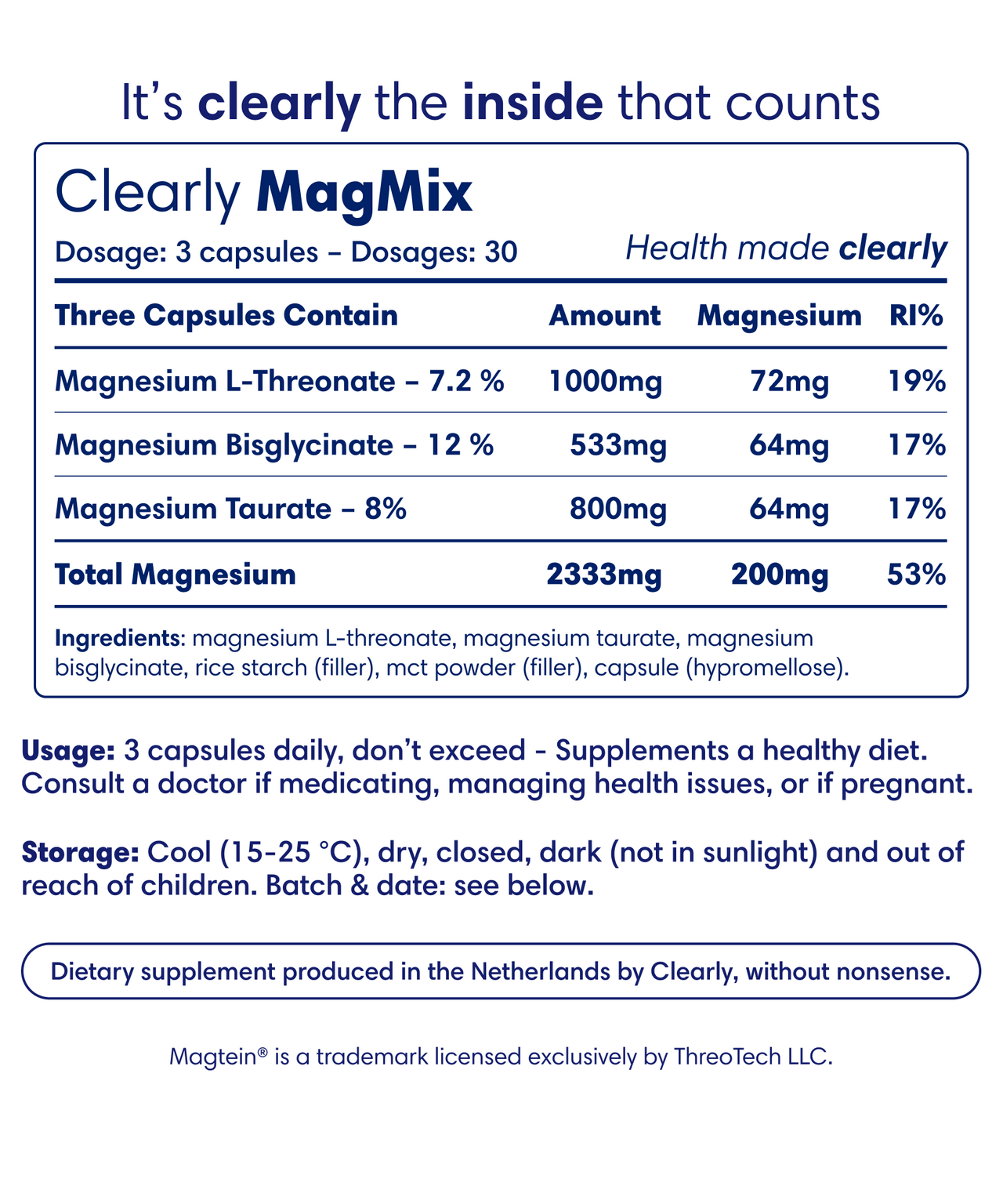  Clearly - Magnesium Mix